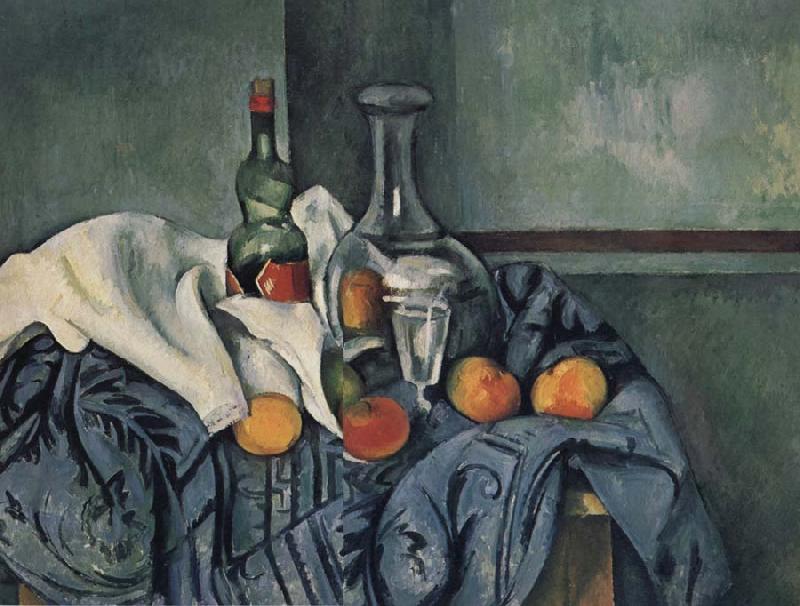 Paul Cezanne Nature mort a la Bouteille de Peppermint China oil painting art